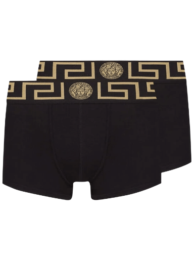 Boxerky Versace Greca Border Trunks Čierna | AU10181 A232741 A80G