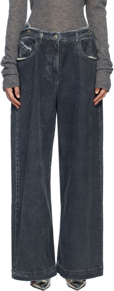 Džínsy The Attico The Attico Long Wide-Leg Jeans Modrá | 250WCP00190 DDD100AA, 0