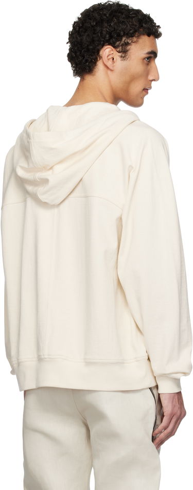Mikina Rick Owens Rick Owens Hollywood Windbreaker Hoodie Béžová | RU01E5241 BA, 2
