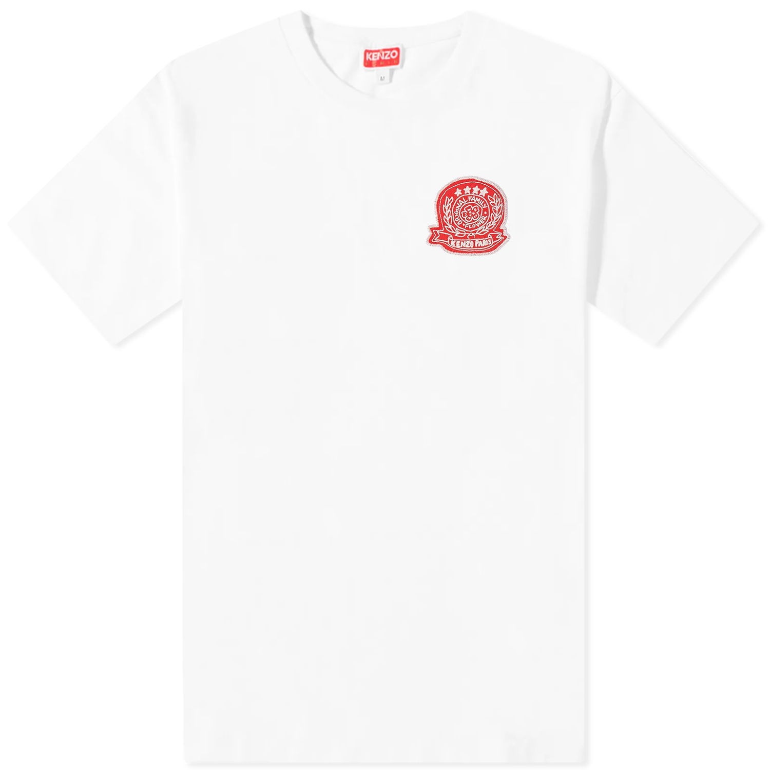 Tričko KENZO Drawn Varsity Tee Biela | FE55TS2704SY-02, 0