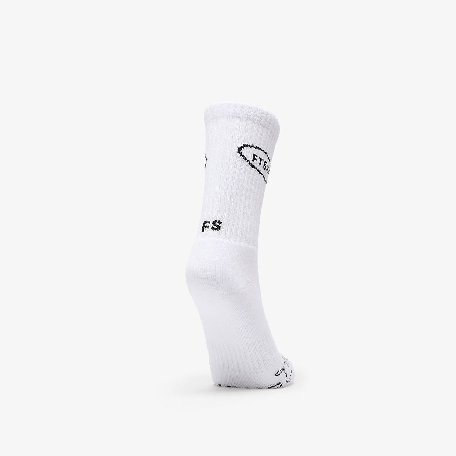 Ponožky Footshop Basic Crew Socks 3-Pack White Biela | FTSHP_356, 1