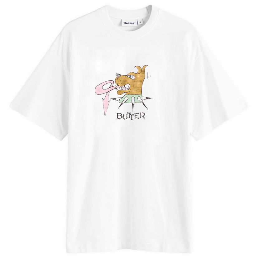 Tričko Butter Goods Canine Graphic Tee Biela | BG253105-WHT