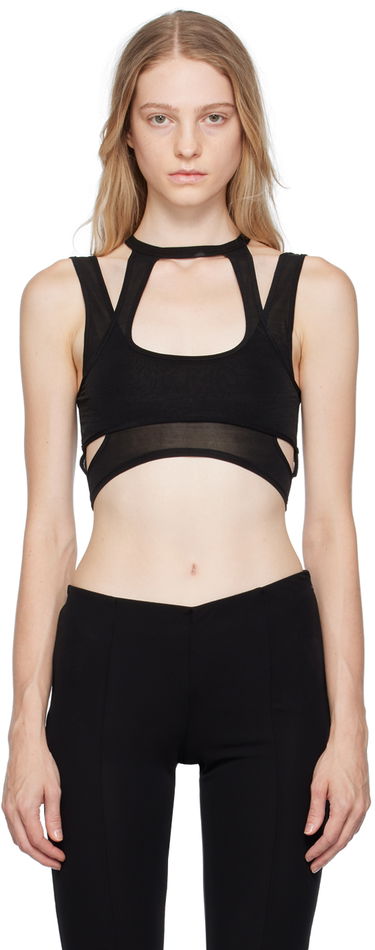 Podprsenka Han Kjøbenhavn Han Kjobenhavn Fine Cutout Tank Top Čierna | W-132991, 0