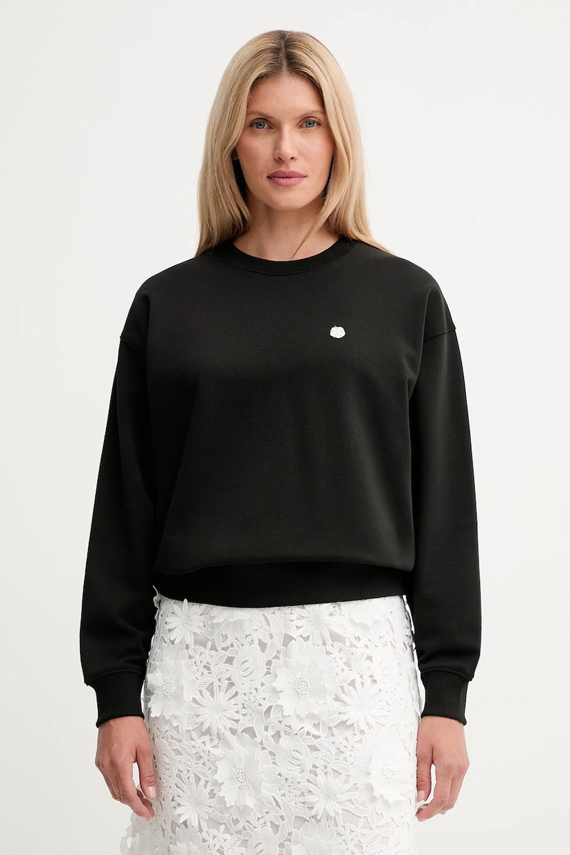 Mikina KENZO Kenzo Crew Neck Sweatshirt Čierna | FF62SW2564MF