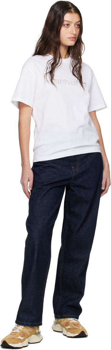 Tričko Carhartt WIP Rivet Script T-shirt Biela | I034406 0YFXX, 3