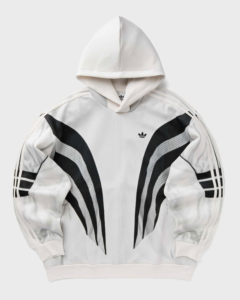 Mikina adidas Originals Adidas PRM Q3 PRINT HOODIE Biela | IZ1641