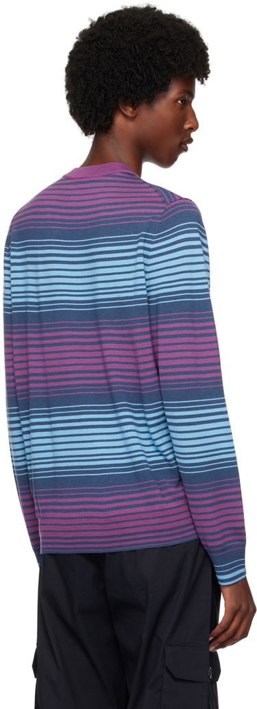Sveter Paul Smith PS Paul Smith Striped Sweater Fialová | M2R-948Y-N22145-53, 2