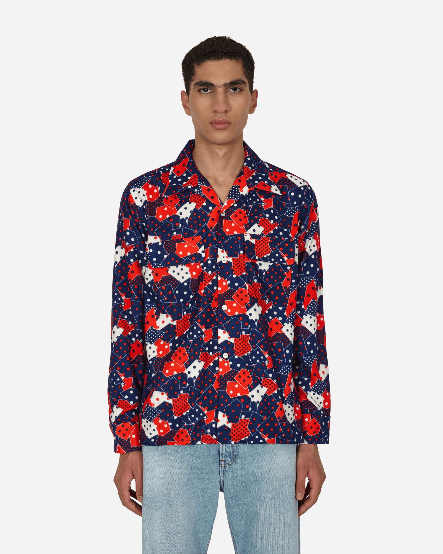 Košeľa Needles Classic Printed Flannel Shirt Rôznofarebný | LQ156 A, 0