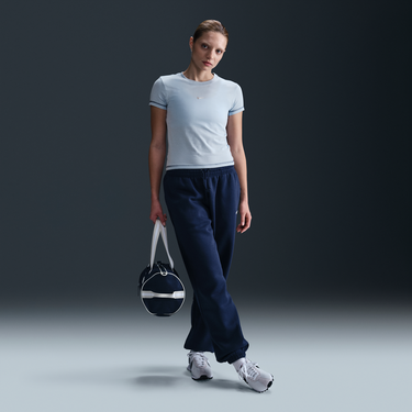 Tričko Nike Sportswear Chill Knit Cropped Slim Fit T-Shirt Modrá | HV6525-440, 4