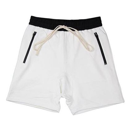 Šortky Fear of God Fear of God Essentials Drawstring Shorts Biela | FOGPALL-WH-01