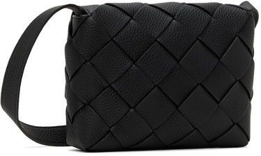 Taška cez rameno Bottega Veneta Bottega Veneta Diago Woven Crossbody Bag Čierna | 795637-V4FV1-8803, 2