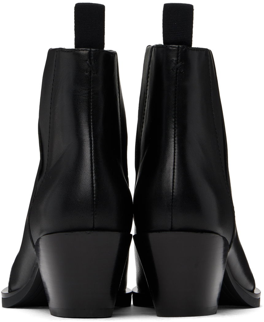 Oblečenie rag & bone rag & bone Dart Leather Ankle Boots Čierna | WFF24FF024LE24, 1