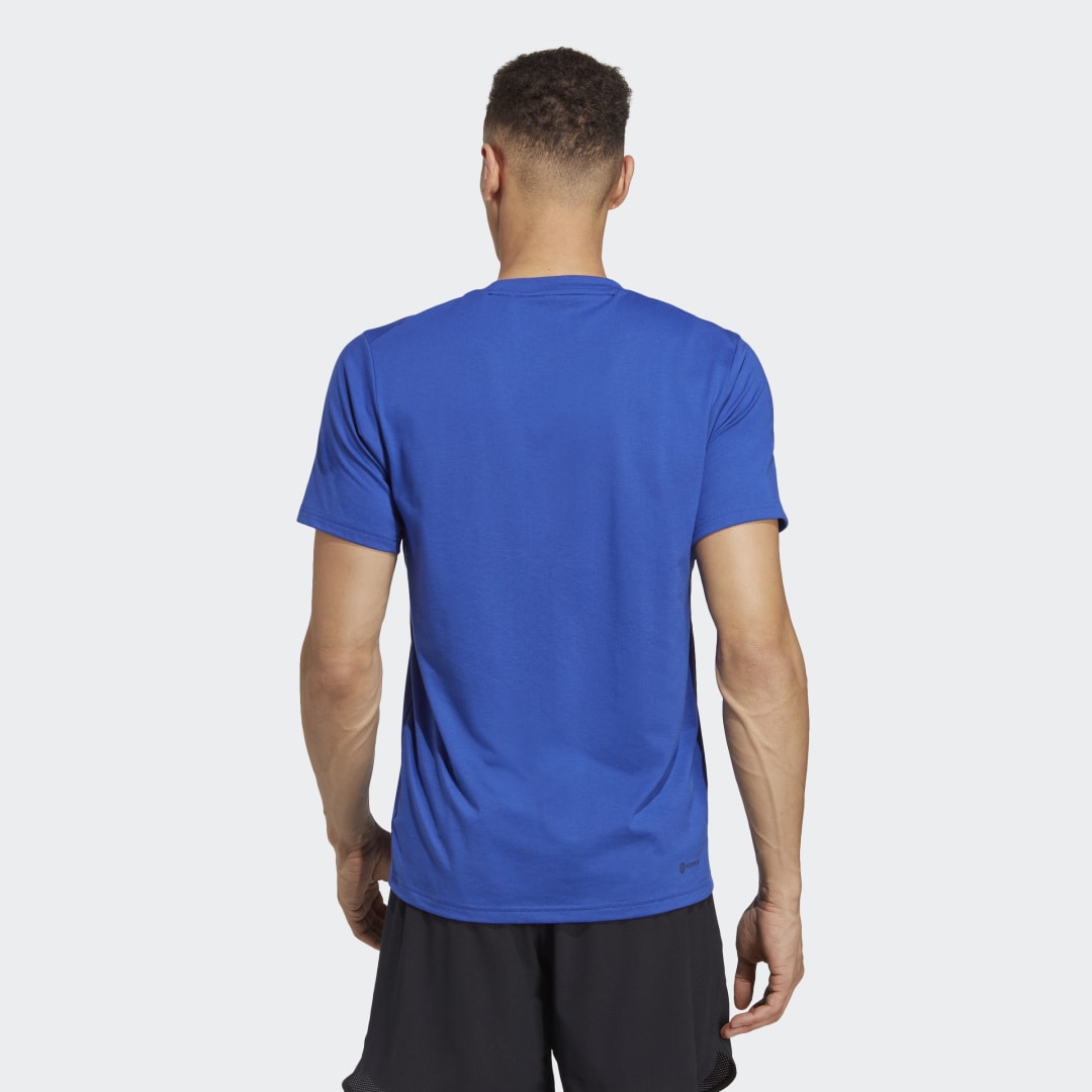 Tričko adidas Performance Training T-Shirt Modrá | IC7449, 1