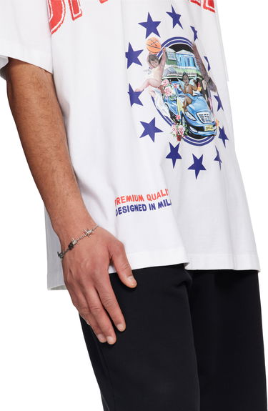 Náramok Off-White Off-White Barbed Wire Chain Bracelet Metalická | OMOA10JS25MET0017210, 2