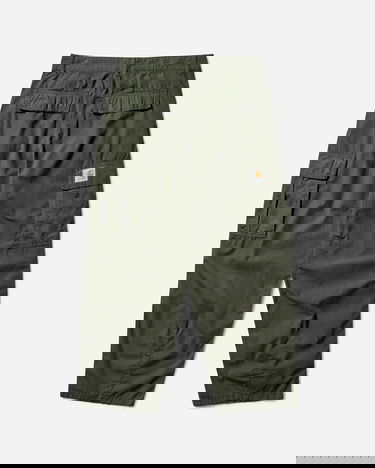 Cargo nohavice Carhartt WIP Cole Pleated Wide-Leg Cargo Pants Zelené | I035565 2ZXGD, 2