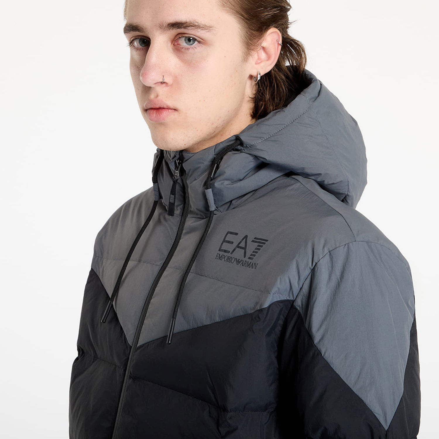 Bomber bunda Emporio Armani Jacket EA7 Bomber Jacket Black L Čierna | 6DPB30PNDOZ1200, 1