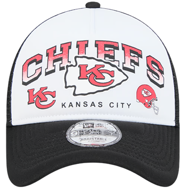 Šiltovka New Era NFL Kansas City Chiefs Retro Wordmark 9FORTY A-Frame Trucker Cap Biela | 60573562, 2