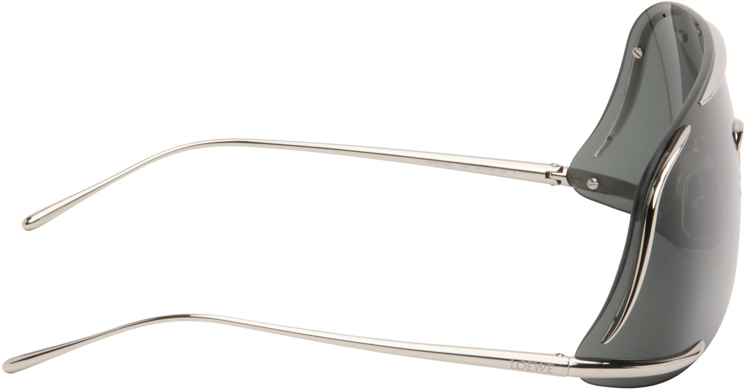 Slnečné okuliare Loewe Shield Mask Sunglasses Metalická | LW40193UW0016A 192337293849, 1