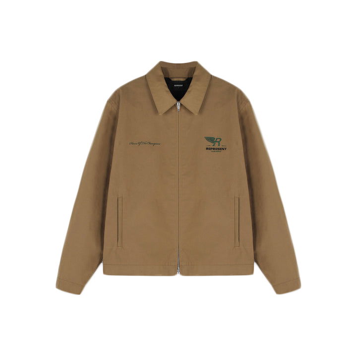 Bunda Represent Clo Represent Team Spirit Jacket Tan Hnedá | M01141-01