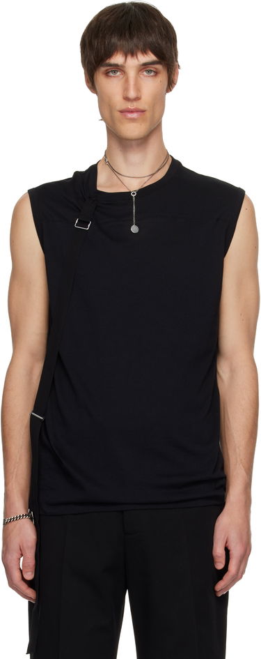Tričko Ann Demeulemeester Ann Demeulemeester Sleeveless T-shirt Čierna | B0013217-FA206-099, 0