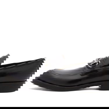 Tenisky a topánky Gucci Tempe Horsebit Leather Loafer with Rubber Sole, Size EU 39 Čierna | 812152-AAD7W-1000, 0
