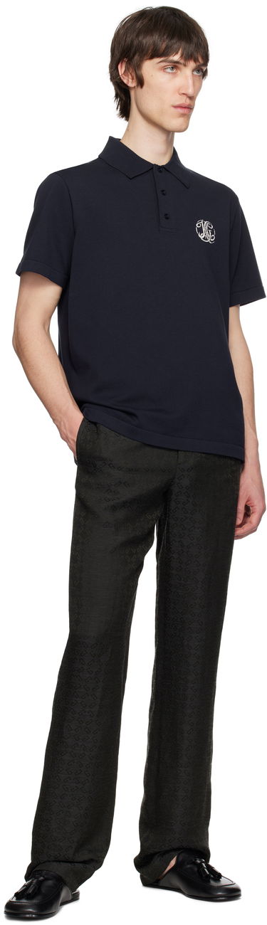 Nohavice Givenchy Givenchy Monogram Chino Trousers Čierna | BM51JY15WV021, 3