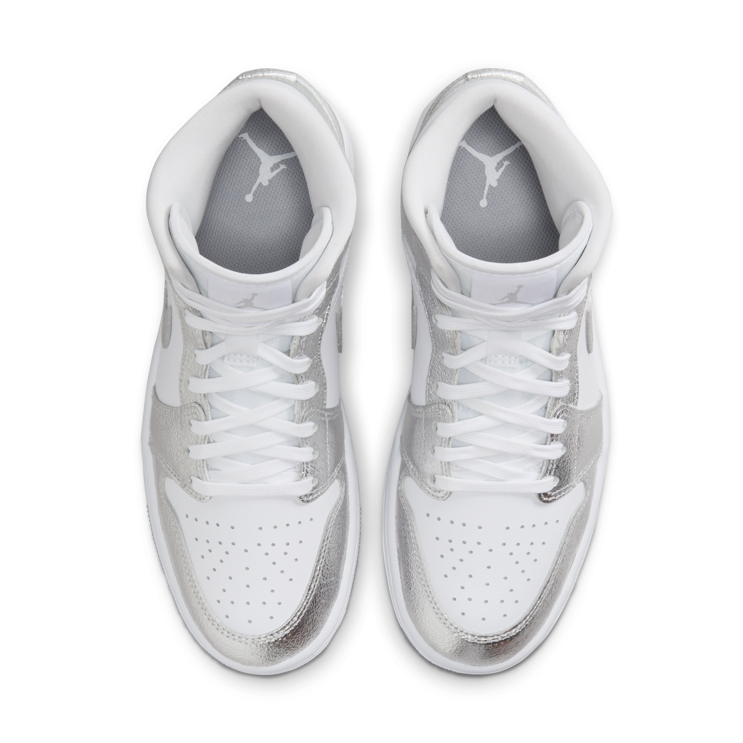 Tenisky a topánky Jordan Air Jordan 1 Mid SE Metallic Silver Metalická | FN5031-100, 1