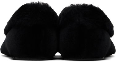Oblečenie TOTEME TOTEME Fleece Edge Velvet Ballerina Flats Čierna | 251-WAS0183-FB0361, 1