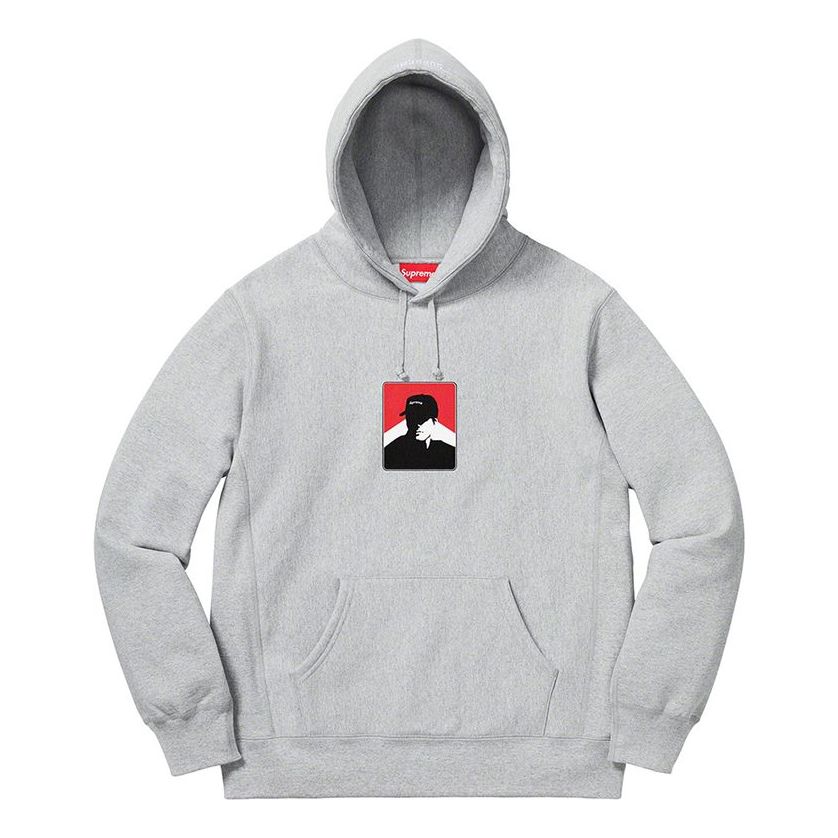 Mikina Supreme Portrait Graphic Print Hoodie Šedá | SUP-FW20-014, 0