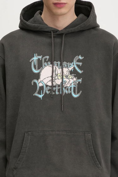 Mikina thisisneverthat thisisneverthat Sleepy Cat Graphic Hoodie Šedá | TN243TSWHO09, 3