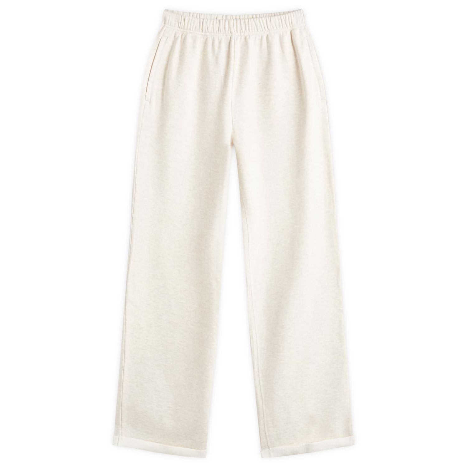 Tepláky SKIMS Fleece Straight Leg Pant Béžová | BO-STR-4003-OATHEATHER, 0