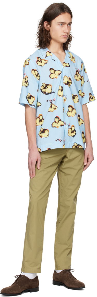 Košeľa Paul Smith Paul Smith Orchid Print Shirt Modrá | M1R-905U-M02333-40, 3