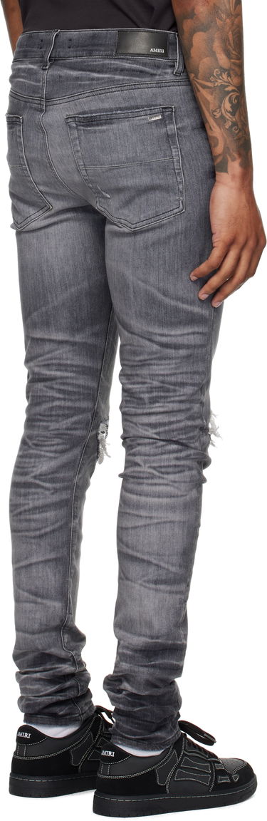 Džínsy AMIRI AMIRI MX1 Jeans with Suede Patches Šedá | AMDNSY1158, 2