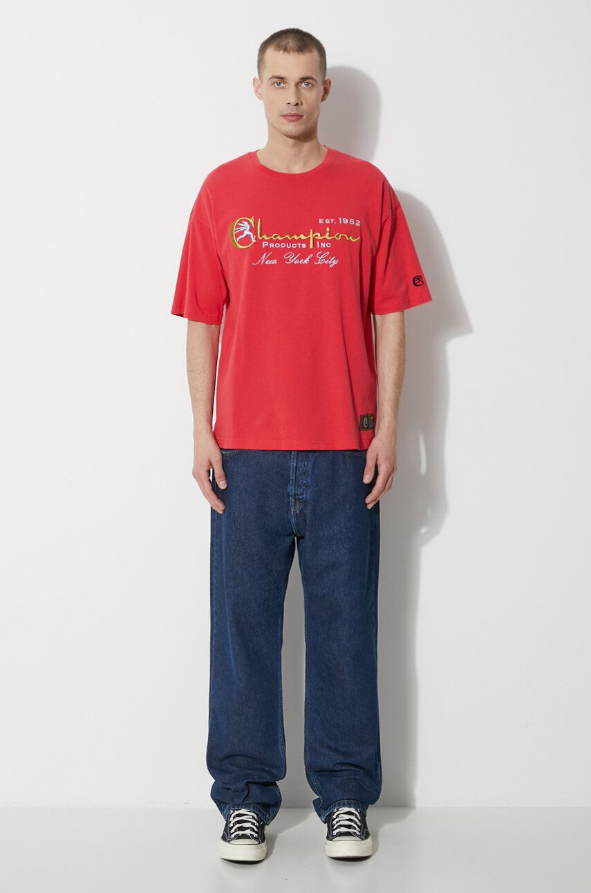 Tričko Champion Champion Products Inc. T-Shirt Červená | 219998, 1