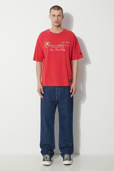 Tričko Champion Champion Products Inc. T-Shirt Červená | 219998, 1