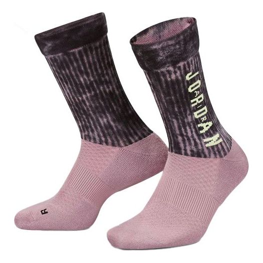 Ponožky Jordan Jordan Legacy Sport DNA Tie Dye Alphabet Athleisure Socks Fialová | SK0028-500