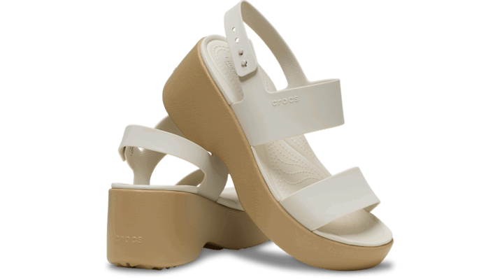 Tenisky a topánky Crocs Brooklyn Sky Platform Sandals with Adjustable Ankle Strap Rôznofarebný | 212250-2MQ, 1