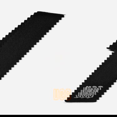 Šál UGG Chunky Knit Ribbed Scarf Čierna | 102787-BLK, 1