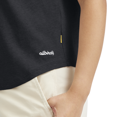 Tričko Allbirds Soft Merino T-Shirt, Size XS Čierna | A11502W, 3