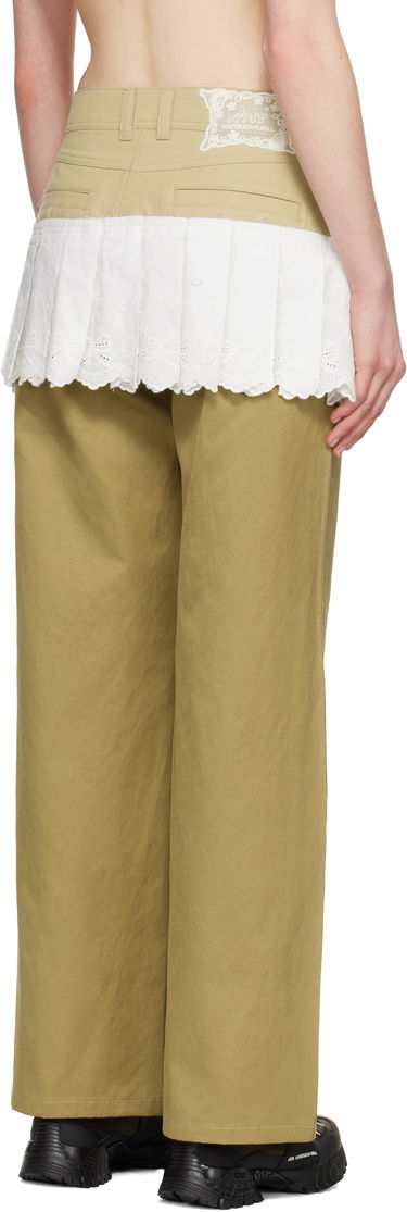 Nohavice Andersson Bell Andersson Bell Lace Pleats Skirt Trousers Béžová | apa798w, 2