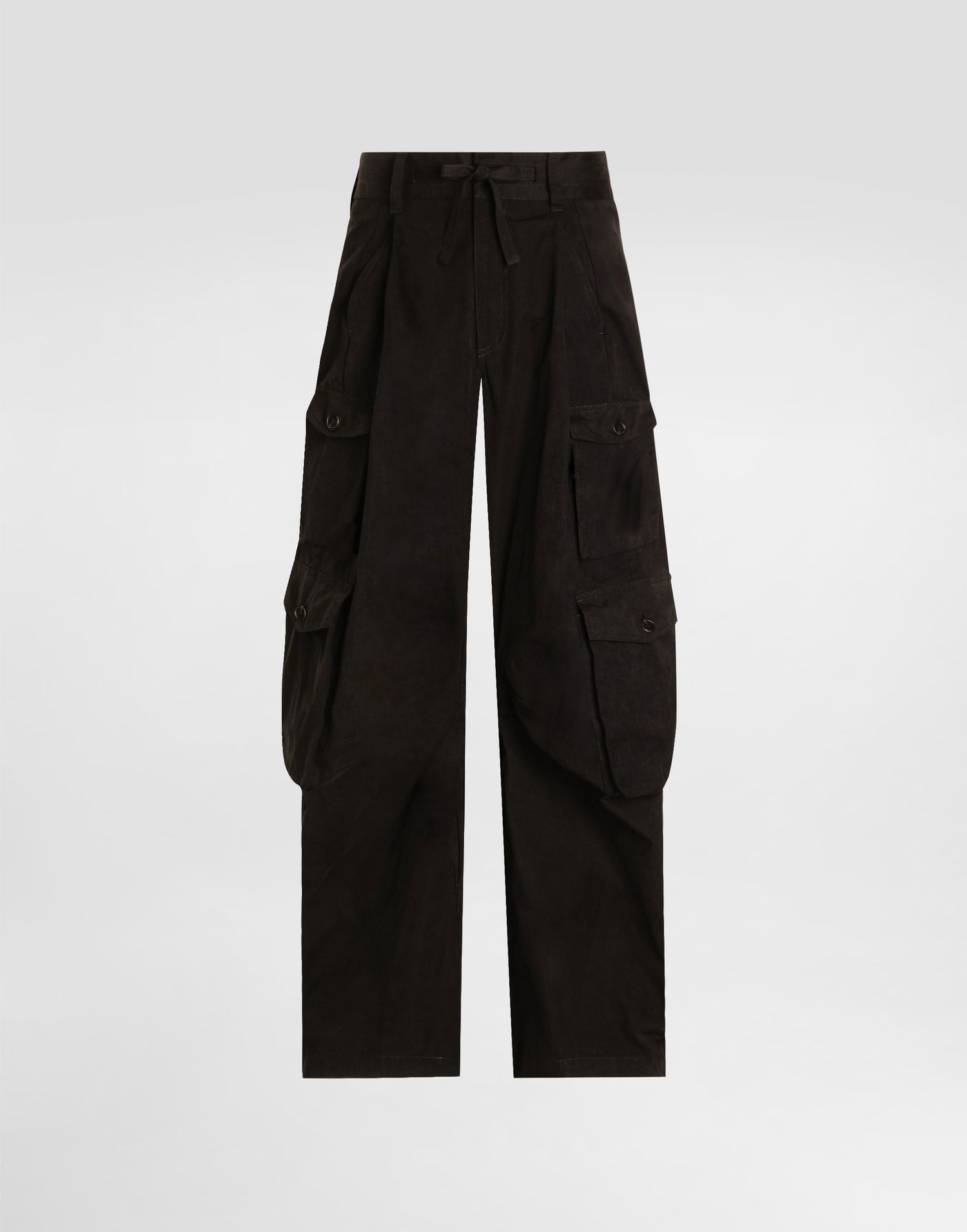 Cargo nohavice Dolce & Gabbana Dolce & Gabbana Faille Cargo Trousers Čierna | GP15UTHUMS8N0000, 0