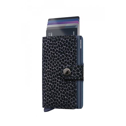 Peňaženka Secrid Slimwallet Giraffina Leather Wallet Navy | MGi-Blue, 1