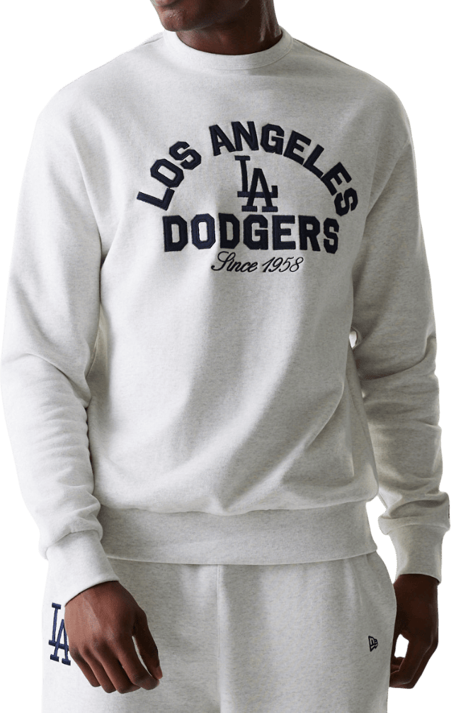 Mikina New Era Oversized MLB Heritage Los Angeles Dodgers Sweatshirt Šedá | 60684324-50