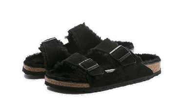 Tenisky a topánky Birkenstock Arizona Shearling Čierna | 0752661/0752663, 1