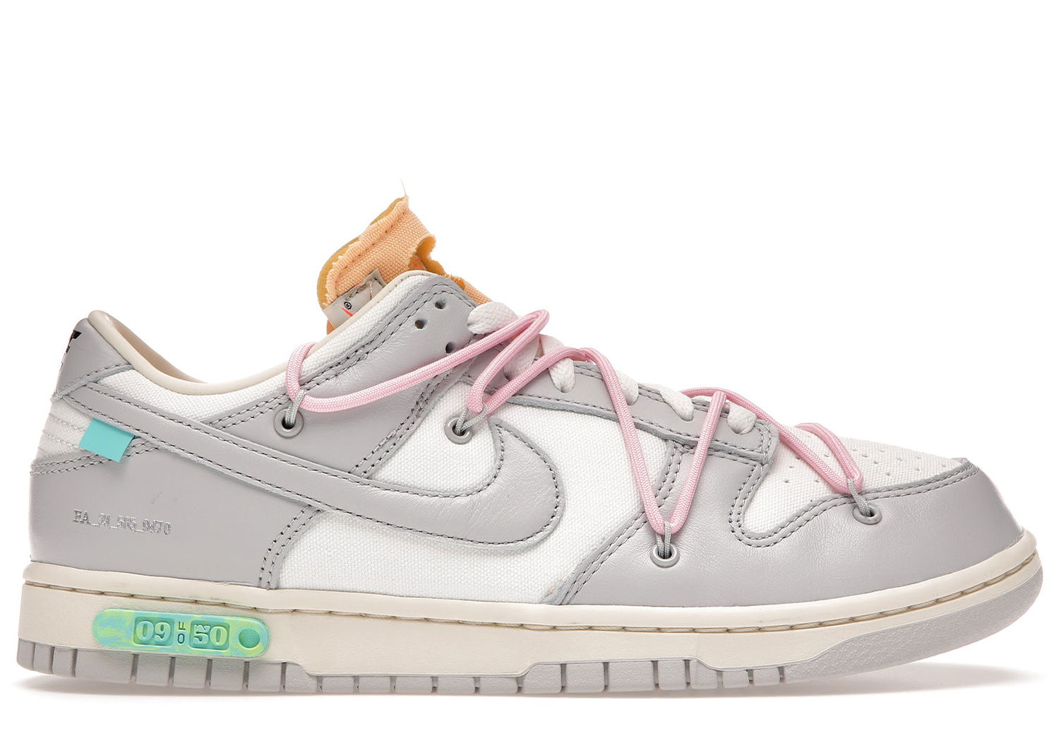 Tenisky a topánky Nike Dunk Low Off-White Lot 9 Šedá | DM1602-109, 0