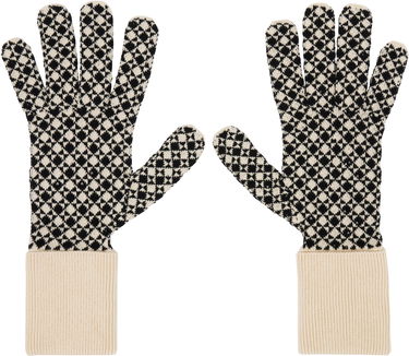 Rukavice Maison Margiela MM6 Maison Margiela Knit Gloves with Cuffs Béžová | S52TS0045 M13141, 1