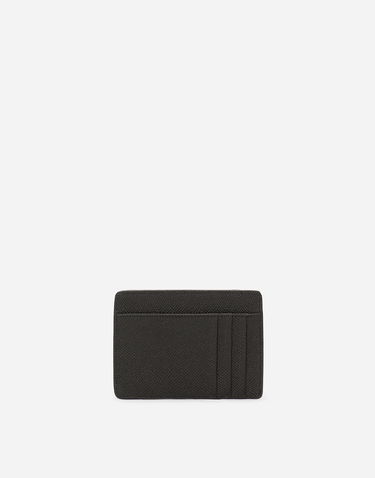 Peňaženka Dolce & Gabbana Calfskin Dauphine-print Card Holder Čierna | BP3325AG21980999, 2