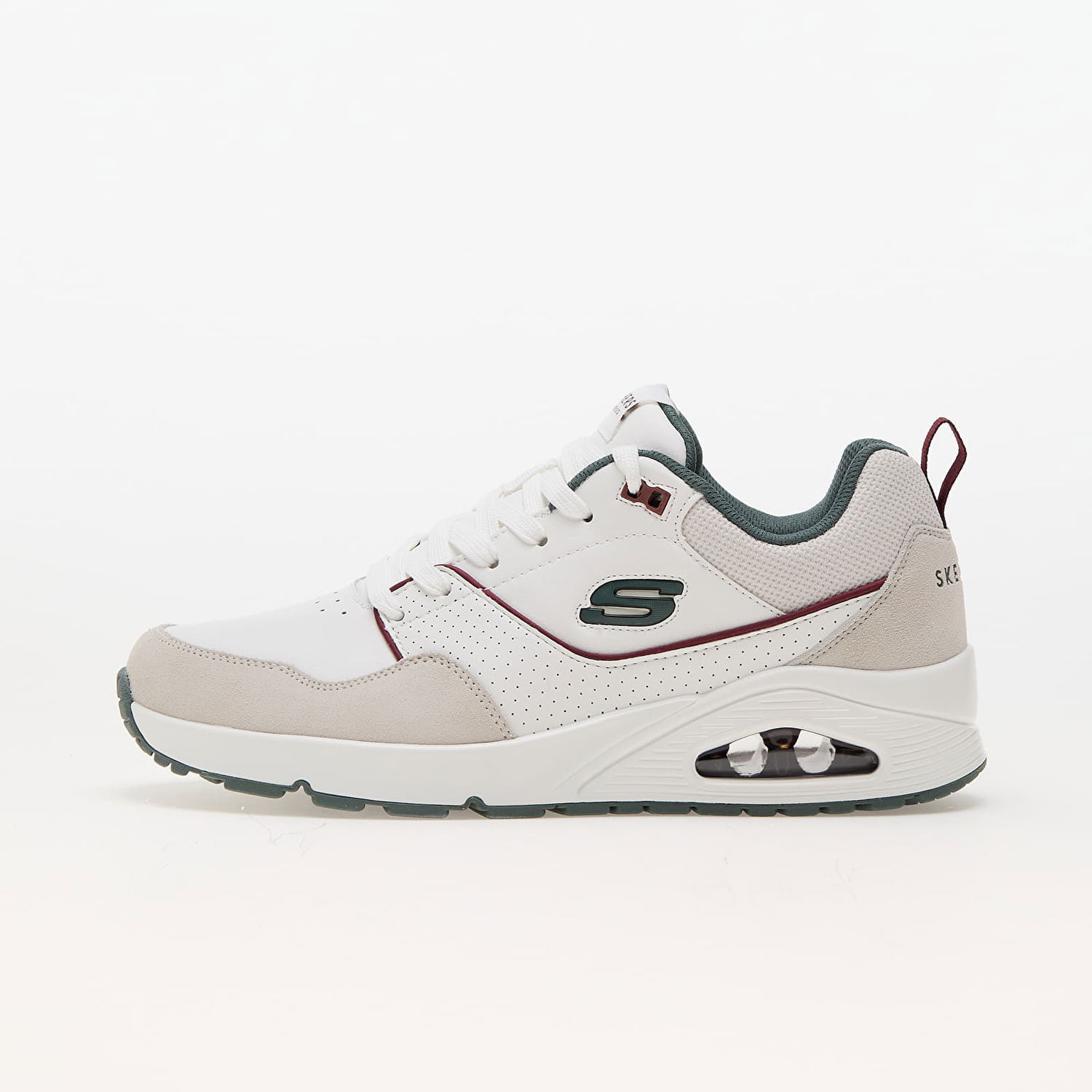 Tenisky a topánky Skechers Uno - Retro One White/ Green Biela | 183020 WGR, 0