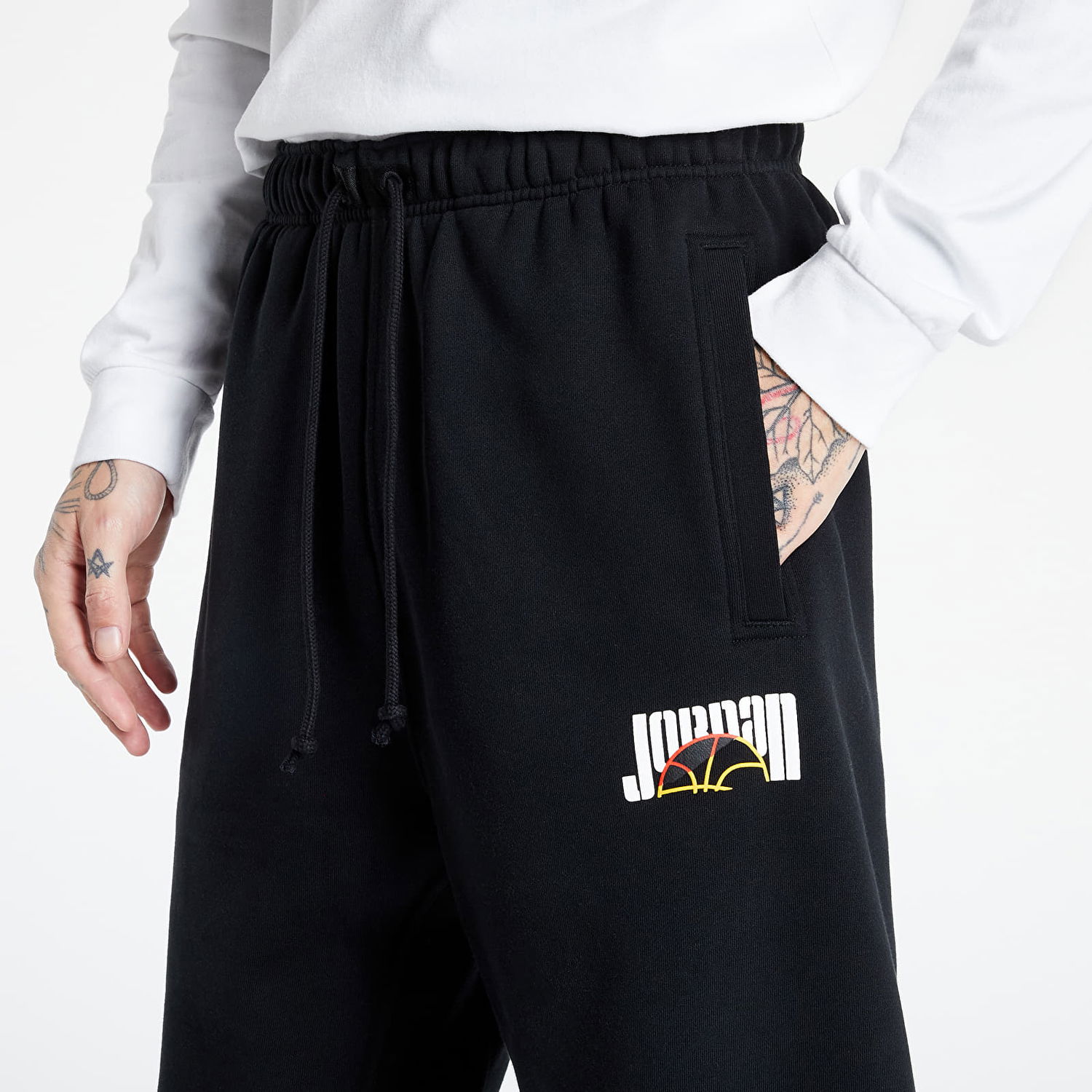 Nohavice a džínsy Jordan Sport DNA Fleece Pant Čierna | DC9635-010, 1