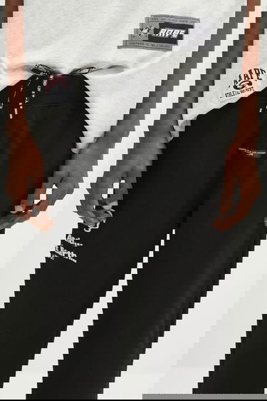 Tepláky AAPE by A Bathing Ape Main Sweat Graphic Print Drawstring Sweatpants Čierna | AAPPTMB637XXN, 3